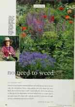 Better Homes & Gardens May 1998 Magazine Article: No need to weed