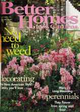 Better Homes & Gardens May 1998 Magazine Cover