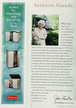 Better Homes & Gardens June 1998 Magazine Article: Between friends