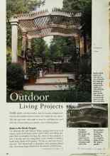 Better Homes & Gardens June 1998 Magazine Article: Outdoor Living Projects