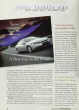 Better Homes & Gardens June 1998 Magazine Article: A New Cat on the Prowl