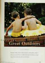 Better Homes & Gardens June 1998 Magazine Article: Enjoy the Great Outdoors