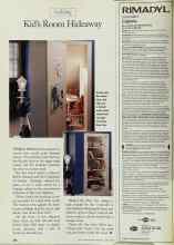 Better Homes & Gardens June 1998 Magazine Article: Kid's Room Hideaway