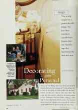 Better Homes & Gardens July 1998 Magazine Article: Decorating gets Personal