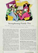 Better Homes & Gardens July 1998 Magazine Article: Strengthening Family Ties