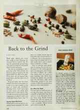 Better Homes & Gardens July 1998 Magazine Article: Back to the Grind