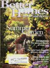 Better Homes & Gardens July 1998 Magazine Cover