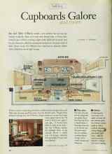 Better Homes & Gardens August 1998 Magazine Article: Cupboards Galore and more