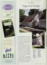 Better Homes & Gardens August 1998 Magazine Article: Cape Cod Garage
