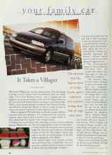Better Homes & Gardens August 1998 Magazine Article: It Takes a Villager