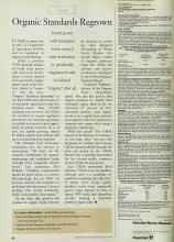 Better Homes & Gardens August 1998 Magazine Article: Organic Standards Regrown