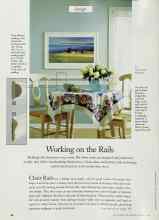 Better Homes & Gardens September 1998 Magazine Article: Working on the Rails