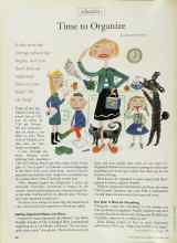 Better Homes & Gardens September 1998 Magazine Article: Time to Organize