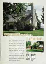 Better Homes & Gardens September 1998 Magazine Article: Location, Location Location