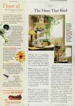Better Homes & Gardens October 1998 Magazine Article: The Vines That Bind