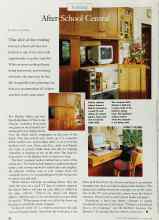 Better Homes & Gardens October 1998 Magazine Article: After-School Central