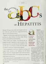 Better Homes & Gardens November 1998 Magazine Article: The ABCs OF HEPATITIS