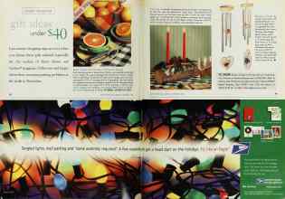 Better Homes & Gardens November 1998 Magazine Article: Gift ideas under $40