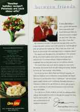 Better Homes & Gardens December 1998 Magazine Article: Between friends