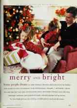 Better Homes & Gardens December 1998 Magazine Article: Merry AND bright