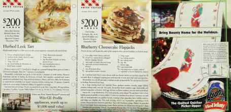 Better Homes & Gardens December 1998 Magazine Article: Page 212