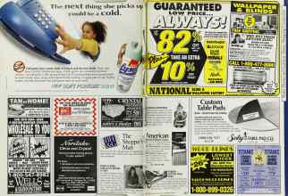 Better Homes & Gardens December 1998 Magazine Article: The Shopper's Mart