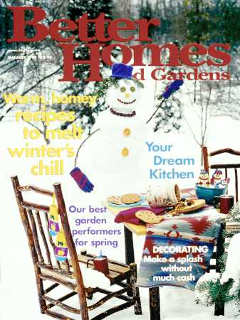 Better Homes & Gardens January 1999 Magazine Cover