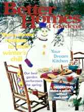 Better Homes & Gardens January 1999 Magazine Cover
