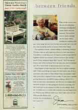 Better Homes & Gardens February 1999 Magazine Article: Between friends