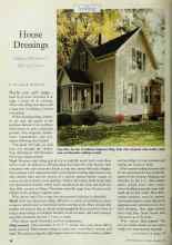 Better Homes & Gardens February 1999 Magazine Article: House Dressings