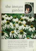 Better Homes & Gardens February 1999 Magazine Article: The instant garden