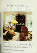 Better Homes & Gardens February 1999 Magazine Article: Family rooms ... where memories are made