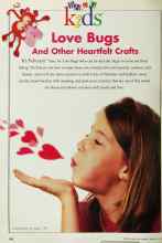 Better Homes & Gardens February 1999 Magazine Article: Love Bugs And Other Heartfelt Crafts