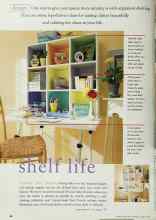 Better Homes & Gardens March 1999 Magazine Article: Shelf life