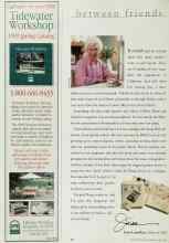 Better Homes & Gardens April 1999 Magazine Article: Between friends