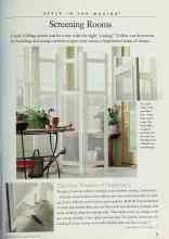 Better Homes & Gardens April 1999 Magazine Article: Screening Rooms