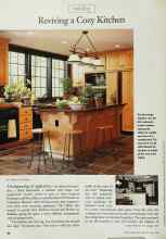 Better Homes & Gardens April 1999 Magazine Article: Reviving a Cozy Kitchen