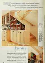 Better Homes & Gardens April 1999 Magazine Article: Special-Purpose Built-ins