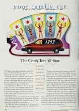 Better Homes & Gardens April 1999 Magazine Article: The Crash Test All-Star