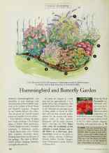 Better Homes & Gardens April 1999 Magazine Article: Hummingbird and Butterfly Garden
