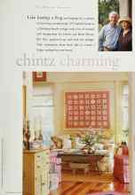 Better Homes & Gardens April 1999 Magazine Article: Chintz charming