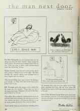 Better Homes & Gardens April 1999 Magazine Article: The man next door