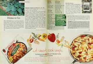 Better Homes & Gardens April 1999 Magazine Article: Hostas to Go CUISINE