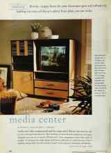 Better Homes & Gardens May 1999 Magazine Article: build your own media center