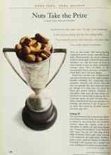Better Homes & Gardens May 1999 Magazine Article: Nuts Take the Prize
