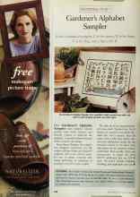 Better Homes & Gardens May 1999 Magazine Article: Gardener's Alphabet Sampler