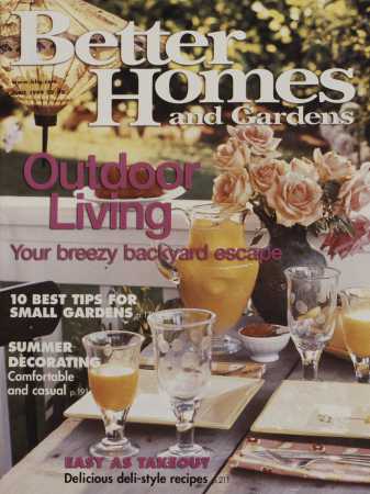 Better Homes & Gardens June 1999 Magazine Cover