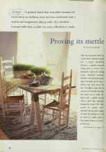 Better Homes & Gardens June 1999 Magazine Article: Proving its mettle