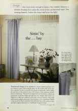 Better Homes & Gardens June 1999 Magazine Article: Sittin' by the ... bay