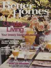 Better Homes & Gardens June 1999 Magazine Cover